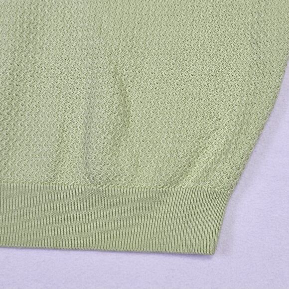 VTG Augusta National Masters Sweater Womens XL Magnolia Lane V-Neck Green Knit - Picture 8 of 14